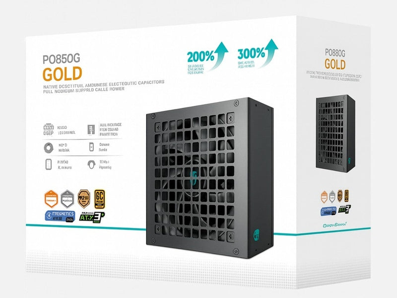 DeepCool PQ850G 850W Gamer Storm 80+ Gold/Cybenetics Fully Modular ATX Power Supply