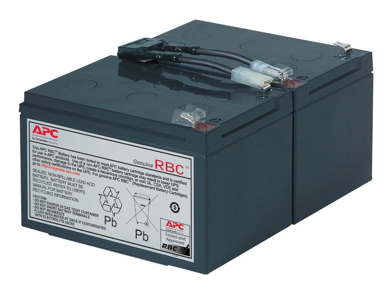 APC RBC6 PREMIUM Replacement Battery Cartridge, 2Y Warranty On Battery Only