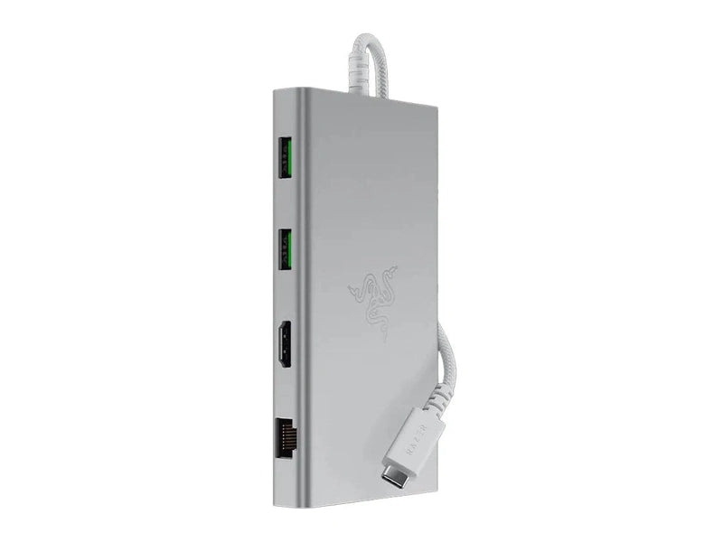 Razer USB C Dock-11-in-1 Multiport Adapter Mercury Edition