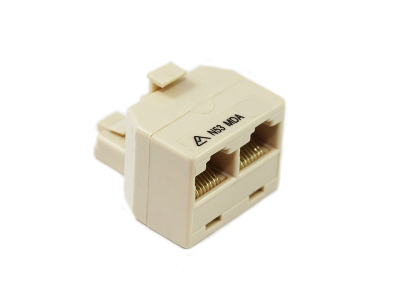 RJ45 8P8C Double Adaptor