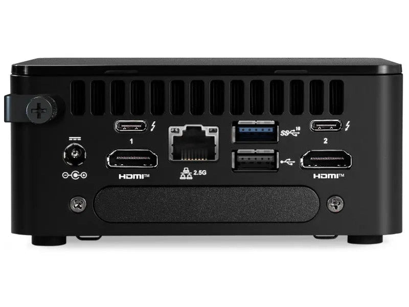 ASUS NUC 13 Pro Mini PC i7-1360PDDR4 0/2 M.2 0/1 2.5" 0/1 WL No P/Cord 3YR RTB