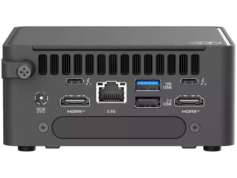 ASUS NUC 15 Pro Mini PC U5-225H DDR5 0/2 M.2 0/2 2.5" 0/1 WL 3YR RTB