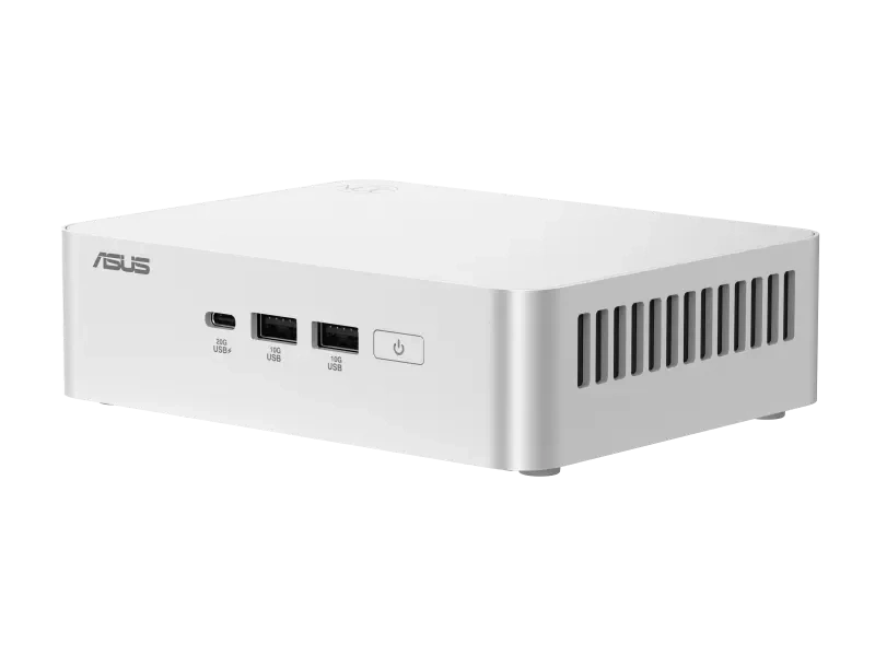 ASUS NUC 15 Pro+ Micro PC U5-225H DDR5 0/2 M.2 0/1 WL SILVER 3YR RTB