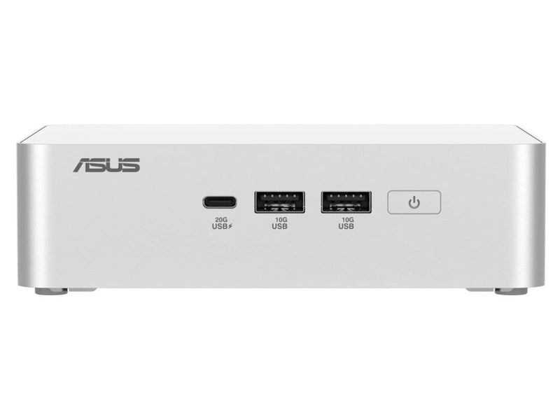 ASUS NUC 15 Pro+ Mini PC Barebone Kit - Intel Core Ultra 9-285H Silver 3YRS | DDR5 0/2 , M.2 0/1 , WL, SILVER, 3YR RTB