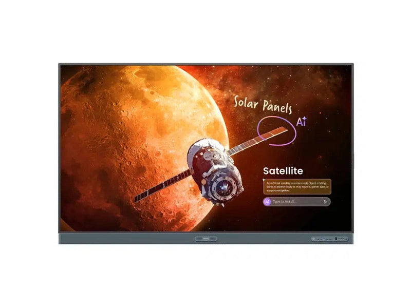 BenQ Professional Series 86" IFP, Android 15 16GB RAM ClassroomCare 50-point IR touch Wallmount & WiFi Inc.