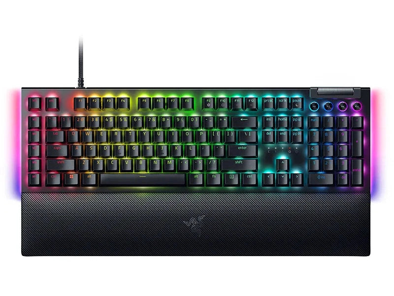 Razer Blackwidow V4 Mechanical Gaming Keyboard - Linear Yellow Switches
