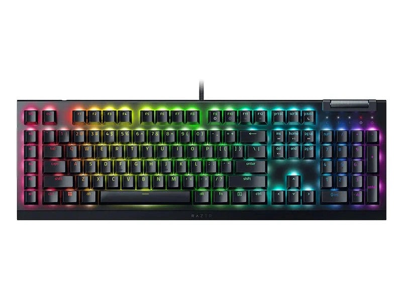 Razer Blackwidow V4 X Mechanical Gaming Keyboard - Linear Yellow Switches