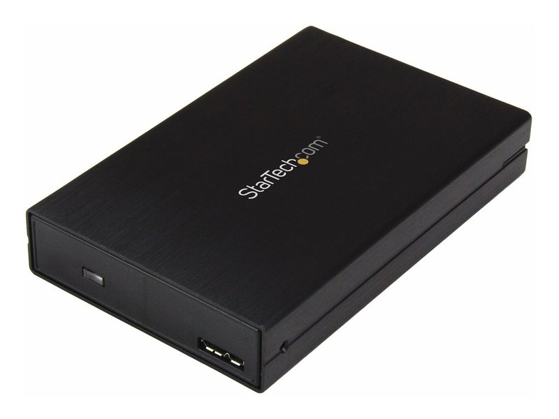 StarTech Drive Enclosure SATA/600 USB 3.1Micro-B Host Interface UASP Support External Black