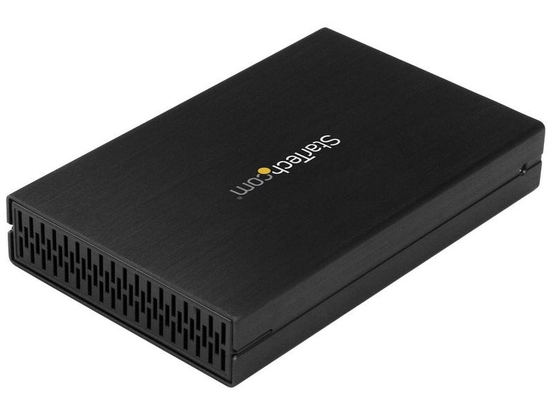StarTech Drive Enclosure SATA/600 USB 3.1Micro-B Host Interface UASP Support External Black
