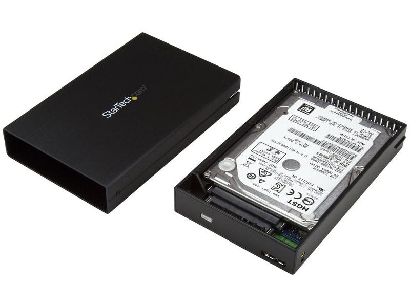 StarTech Drive Enclosure SATA/600 USB 3.1Micro-B Host Interface UASP Support External Black