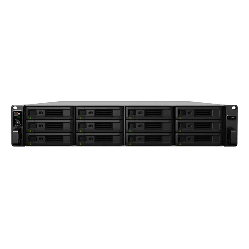Synology SA3200D Dual SAS Controller 12-Bay Rail Kit Optional with Redundant Power