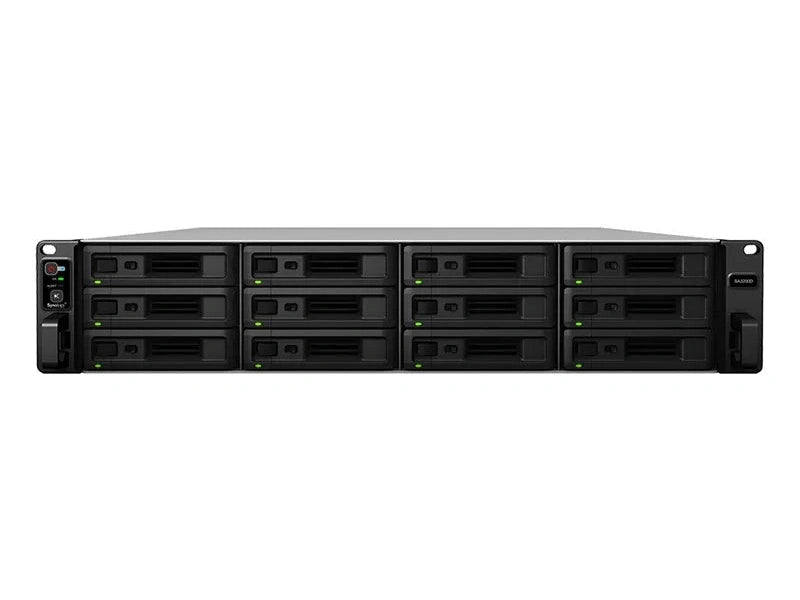 Synology SA3200D Dual SAS Controller 12-Bay Rail Kit Optional with Redundant Power