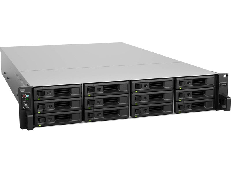 Synology SA3400D Dual SAS Controller 12-Bay Rail Kit Optional with Redundant Power