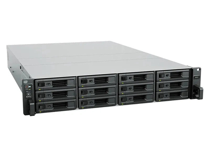 Synology SA3610 12-bay SAS Rackmount model Rail Kit Optional with redundant power supply SYNOLOGY DRIVES ONLY