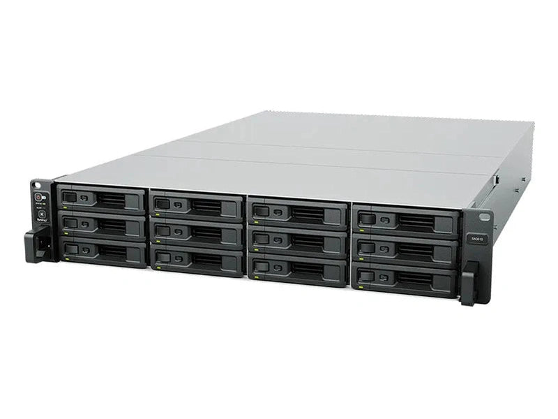 Synology SA3610 12-bay SAS Rackmount model Rail Kit Optional with redundant power supply SYNOLOGY DRIVES ONLY