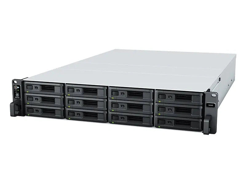 Synology SA6400 4U RackStation 12 Bay Scalable NAS Rail Kit Optional with Redundant Power