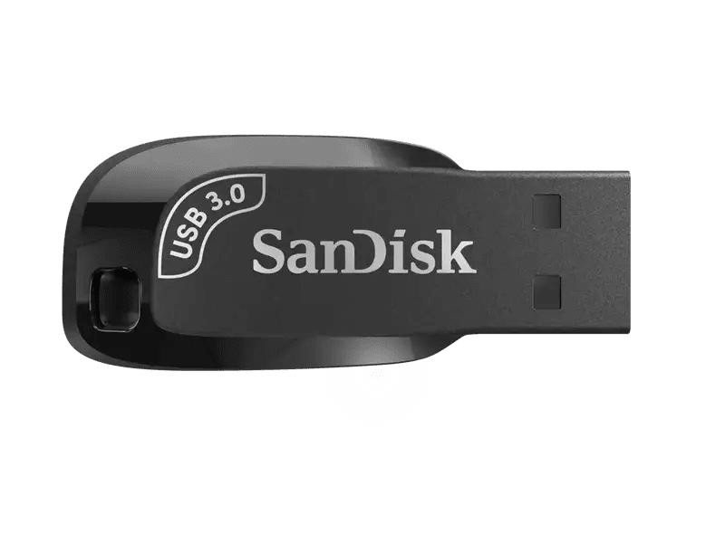 SanDisk Ultra Shift CZ410 64GB USB 3.0 Flash Drive Black
