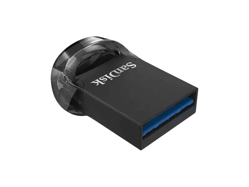 SanDisk Ultra Fit CZ430 128GB Black USB 3.1 Flash Drive