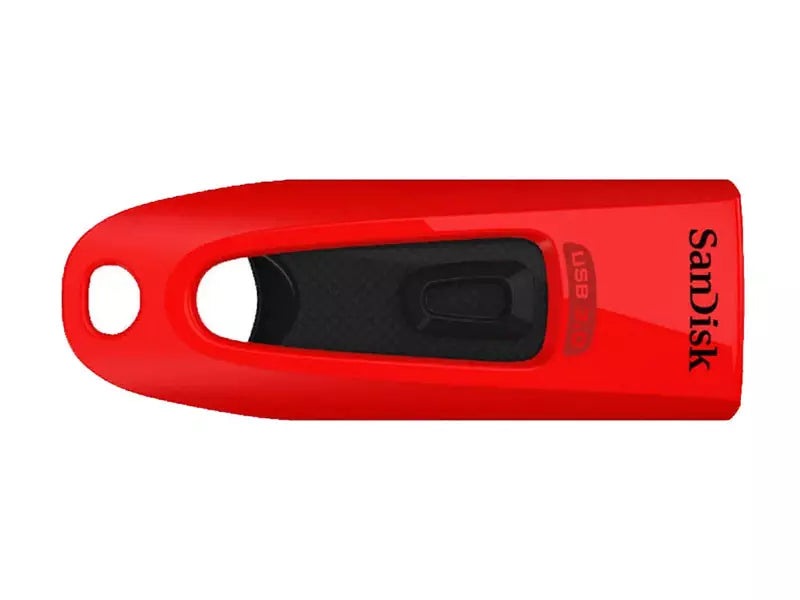 SanDisk Ultra CZ48 64GB USB 3.0 Flash Drive Red