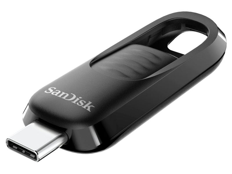 SanDisk 256GB Ultra Slider USB Type-C Flash Drive, USB 3.2 Gen1, Type C