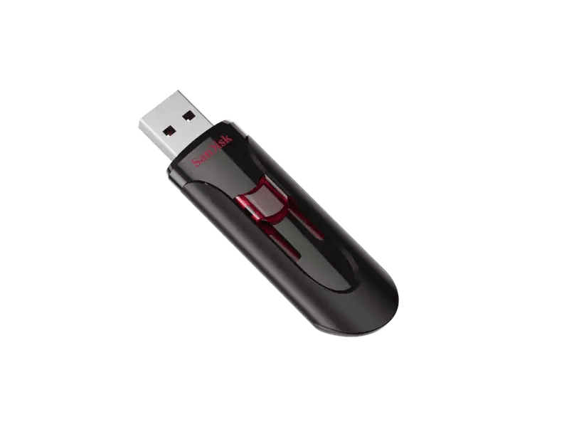 SanDisk Cruzer Glide CZ600 128GB USB 3.0 Flash Drive Black