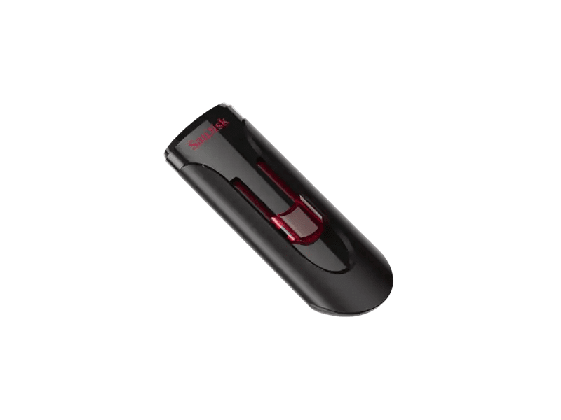 SanDisk Cruzer Glide CZ600 128GB USB 3.0 Flash Drive Black