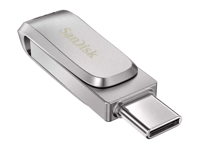 SanDisk Ultra Dual Drive Luxe 64GB Type-C Flash Drive Metal