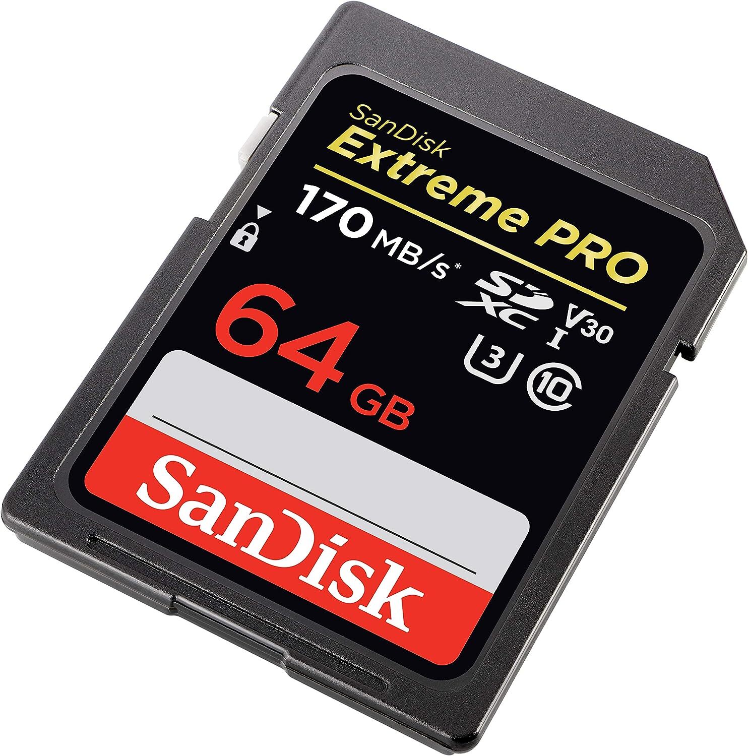 SanDisk 64GB Extreme PRO® SDHC™ And SDXC™ UHS-I Card