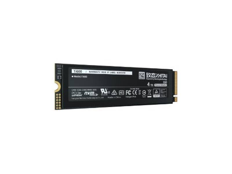 YMTC ZhiTai Ti600 1TB M.2 2280 PcIe Gen4 7000MB/s 6000MB/s R/W NVMe M.2 SSD