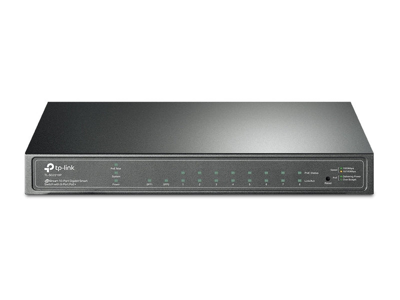 TP-Link SG2210P Omada 8-Port Managed Gigabit Switch PoE+ 8 SFP 2
