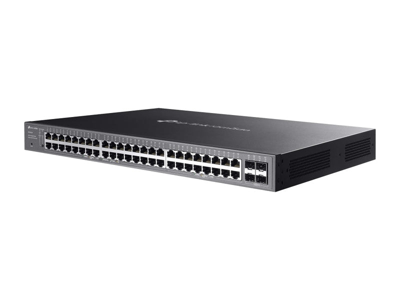 TP-Link SG2452LP Omada 52-Port Managed Gigabit Switch PoE+ 32 SFP 4 Rack Mount