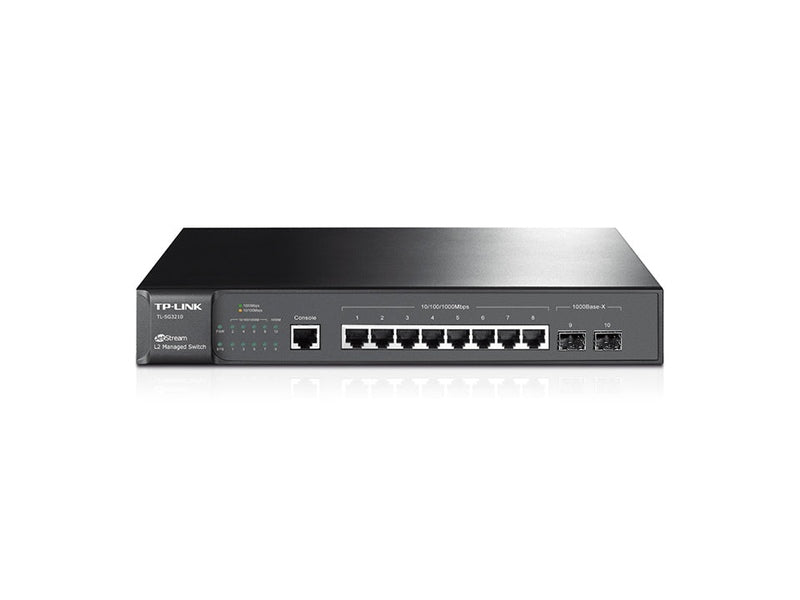 TP-Link SG3210 Omada 8-Port Managed Gigabit L2+ Switch SFP 2 Rack Mount