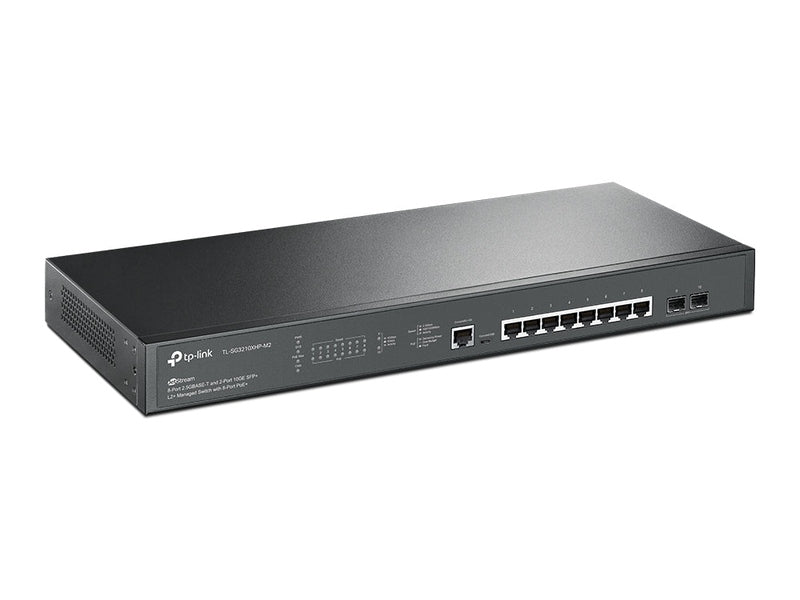 TP-Link SG3210XHP-M2 Omada 8-Port Managed Gigabit L2+ Switch 2.5G 8 SFP+ 2 Rack Mount