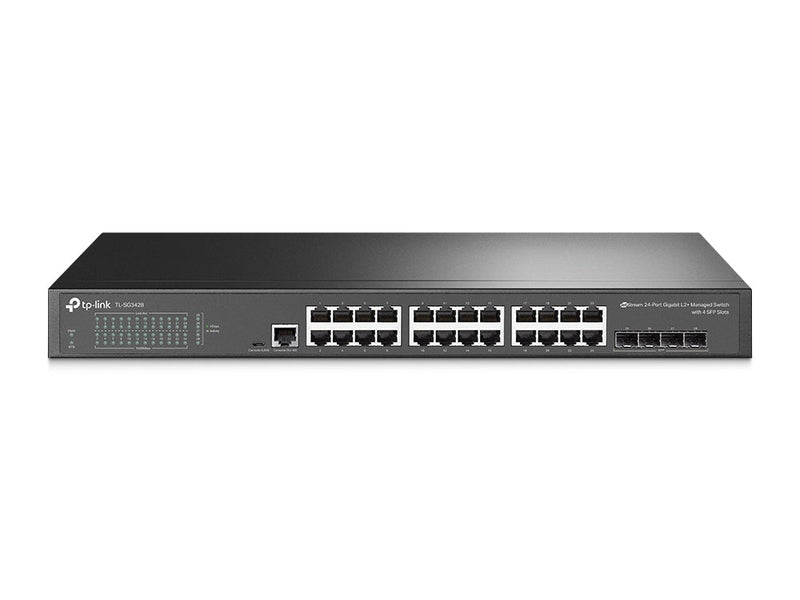 TP-Link SG3428 Omada 24-Port Managed Gigabit L2 Switch SFP 4