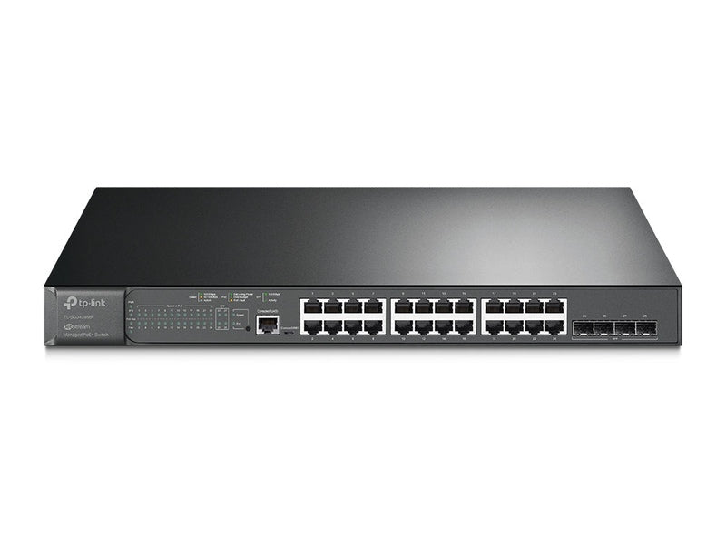 TP-Link SG3428MP Omada 28-Port Managed Gigabit L2+ Switch PoE+ 24 SFP 4