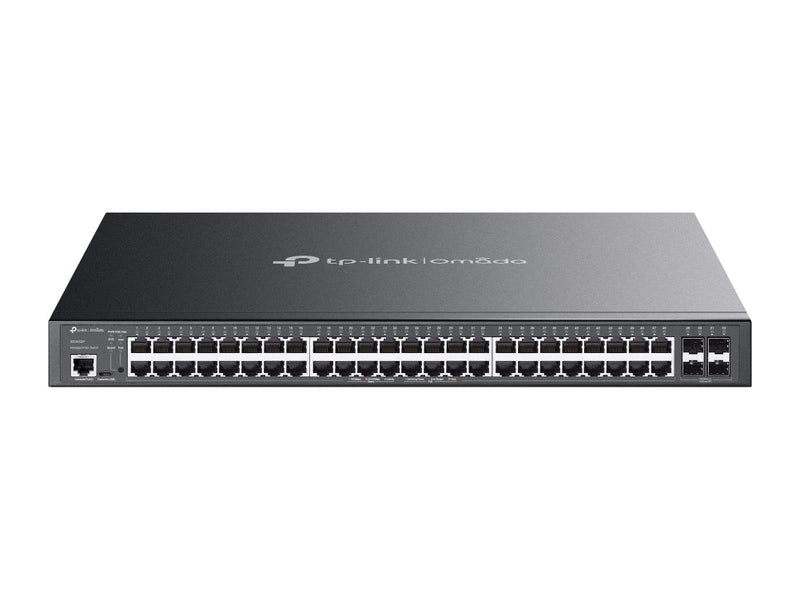 TP-Link Omada 52-Port Managed Gigabit L2+ Switch PoE+ 48 SFP 4 384W