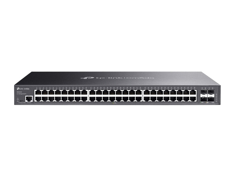 TP-Link SG3452X Omada 48-Port Gigabit L2+ Managed Switch with 4 10GE SFP+ Slots