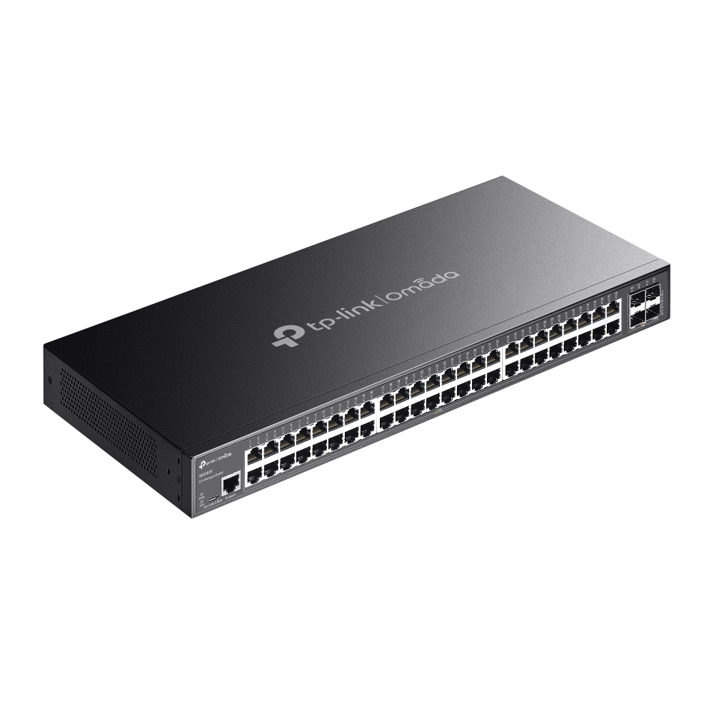TP-Link SG3452X Omada 48-Port Gigabit L2+ Managed Switch with 4 10GE SFP+ Slots