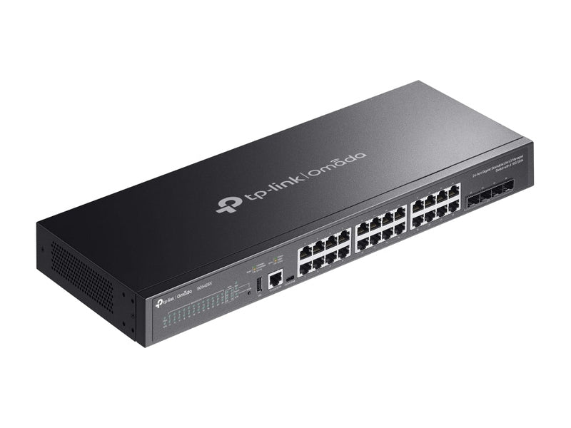 TP-Link SG5428X Omada 24-Port Gigabit Stackable Lite L3 Managed Switch