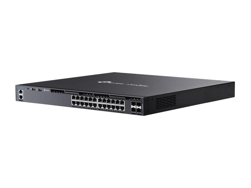 TP-Link SG6428XHP Omada 24-Port Gigabit Stackable L3 Managed PoE+ Switch with 4 10G Slots