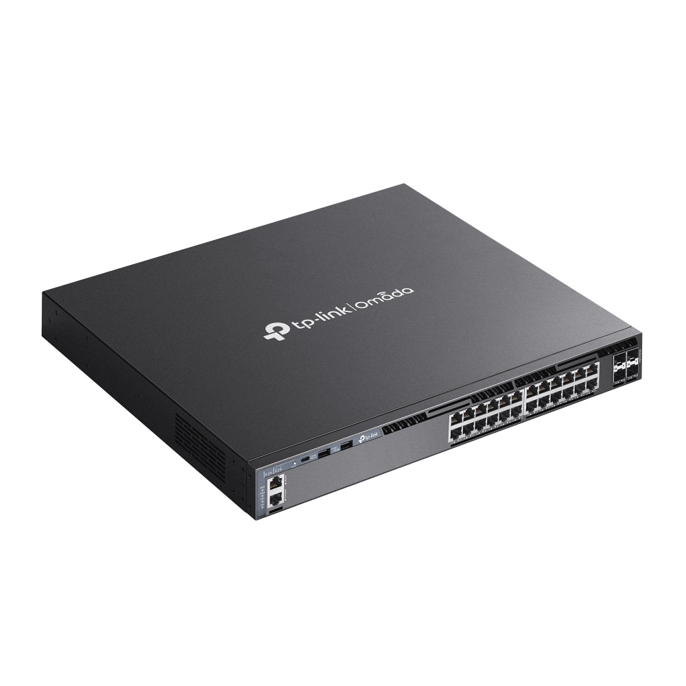 TP-Link SG6428X Omada 24-Port Gigabit Stackable L3 Managed Switch with 4 10GE SFP+ Slots