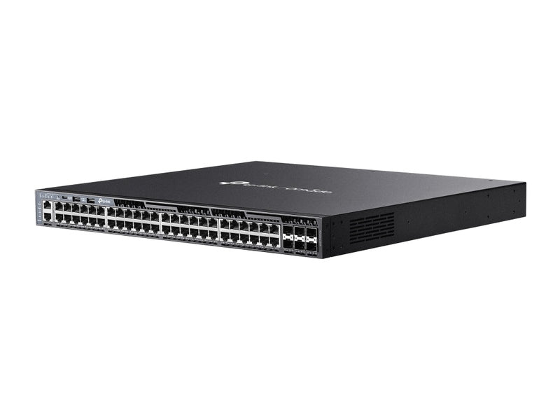 TP-Link SG3452XMPP Omada 48-Port Gigabit and 4-Port 10GE SFP+ L2+ Managed Switch with 40-Port PoE+ & 8-Port PoE++