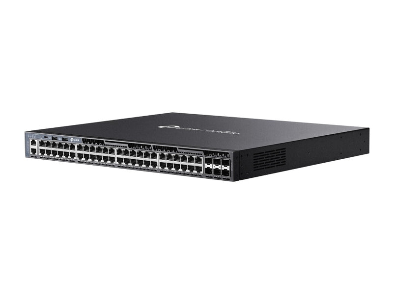 TP-Link SG6654X Omada 48-Port Gigabit Stackable L3 Managed Switch with 6 10GE SFP+ Slots