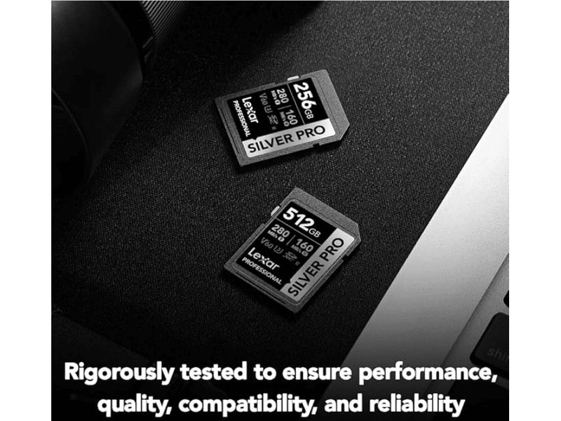 Lexar Professional SILVER PRO 512GB SDXC™ UHS-II Card