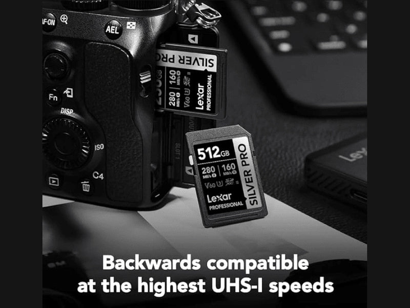 Lexar Professional SILVER PRO 512GB SDXC™ UHS-II Card