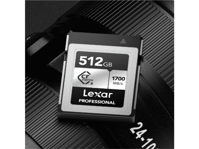 Lexar Professional CFexpress™ Type B card Silver Series 512GB