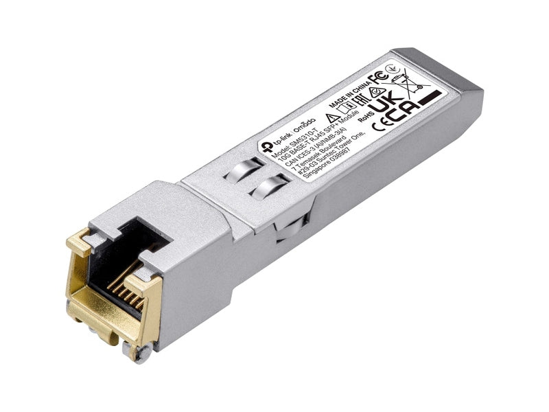 TP-Link TL-SM5310-T 10G BASE-T RJ45 SFP+ Module, Transmit data up to 30m* at 10 Gbps