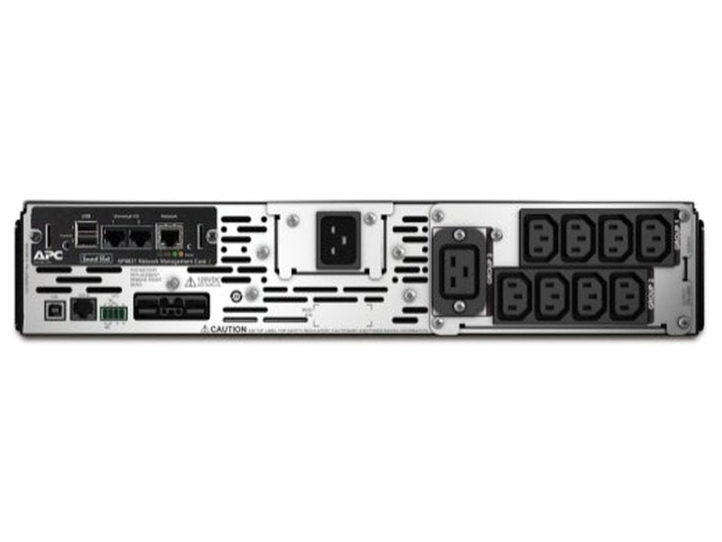 APC SMART-UPS SMX , 3000VA, IEC 8 , EXT BATT 0/10 , NETWORK, LCD, 2U RACK/TWR
