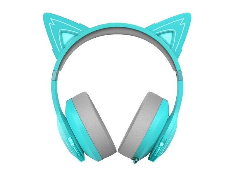 Edifier G5BTCAT-TUR CAT Low Latency Bluetooth Hi-Res RGB Gaming Headset - Turquoise