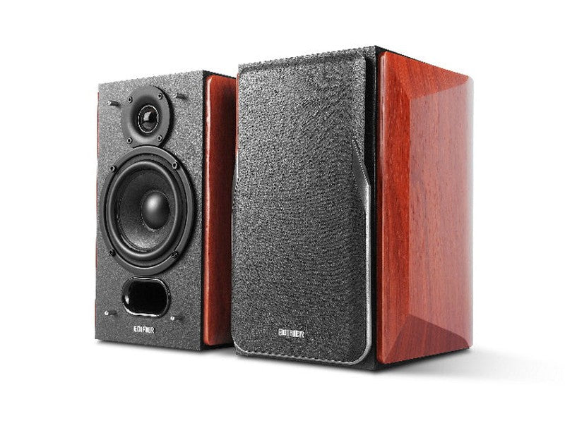 Edifier P17 Passive Bookshelf Speakers - Premium Wooden Enclosures/3/4inch Silk Dome Tweeters/4inch Bass Drivers/Wall-mount Brackets